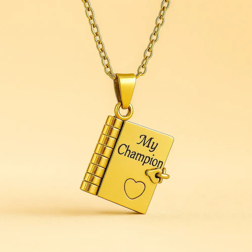 Book of Love Necklace – Gift for Son