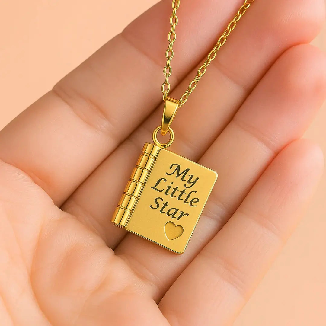 Book of Love Necklace - Gift for Daughter
