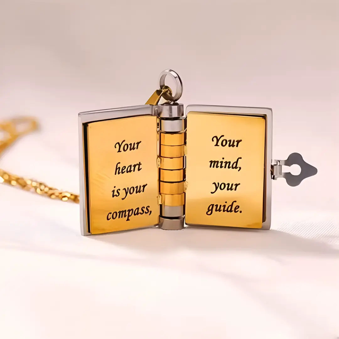 Book of Love Necklace – Gift for Son