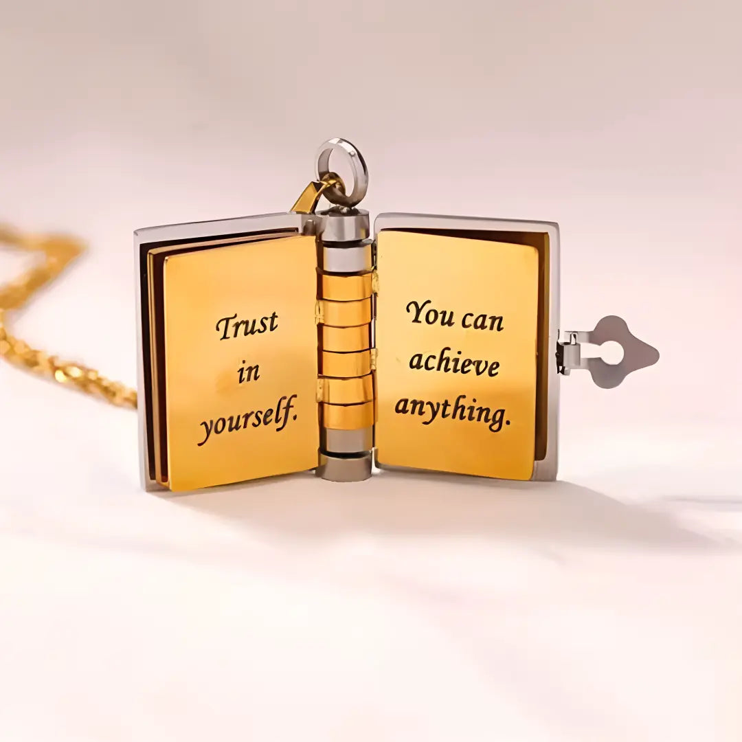 Book of Love Necklace – Gift for Son