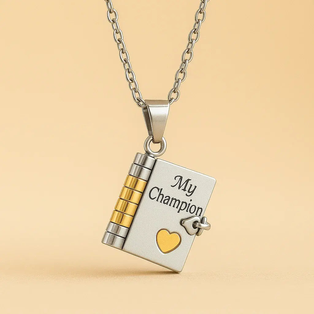 Book of Love Necklace – Gift for Son