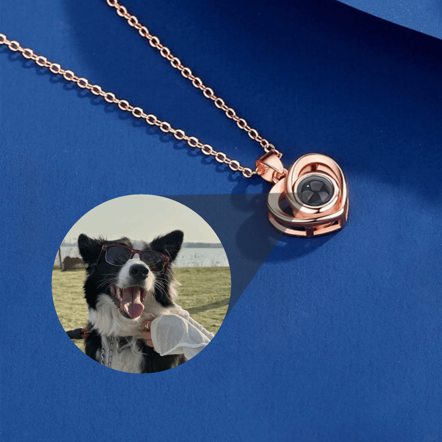 Levavenci Memory Jewel: Premium-Grade S925 Sterling Silver Personalized Necklace - Levavenci - Heart / Elegant Rose Gold