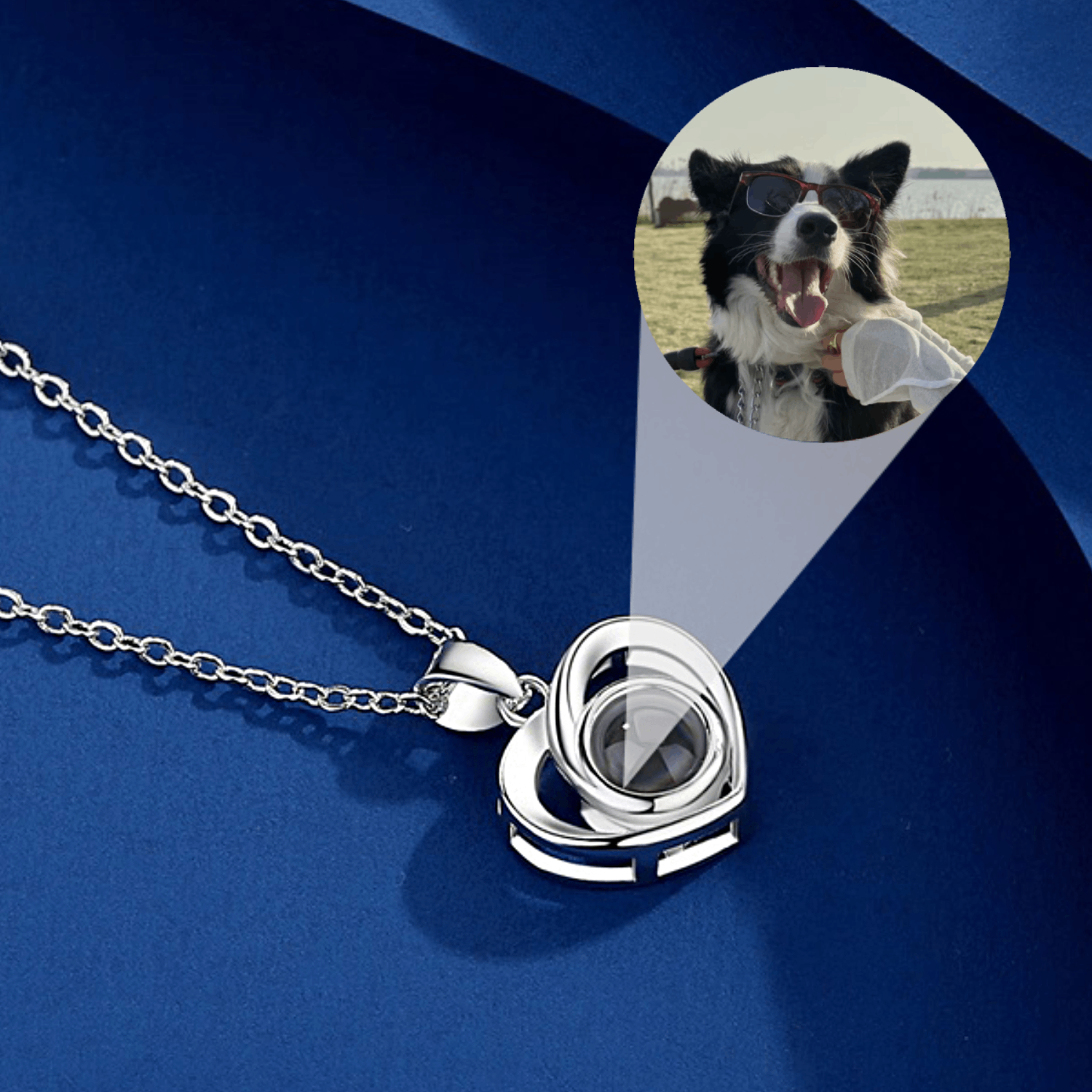 Levavenci Memory Jewel: Premium-Grade S925 Sterling Silver Personalized Necklace - Levavenci - Heart / Classic Silver