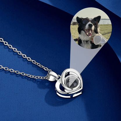 Levavenci Memory Jewel: Premium-Grade S925 Sterling Silver Personalized Necklace - Levavenci - Heart / Classic Silver