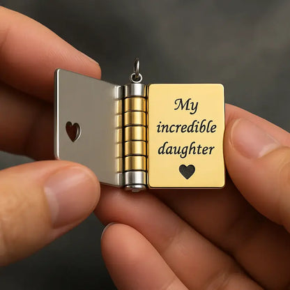 Book of Love Necklace - Gift for Daughter