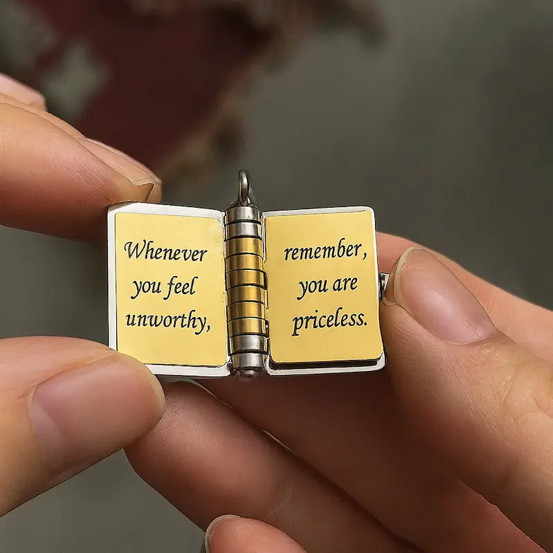 Book of Love Necklace - Gift for Daughter