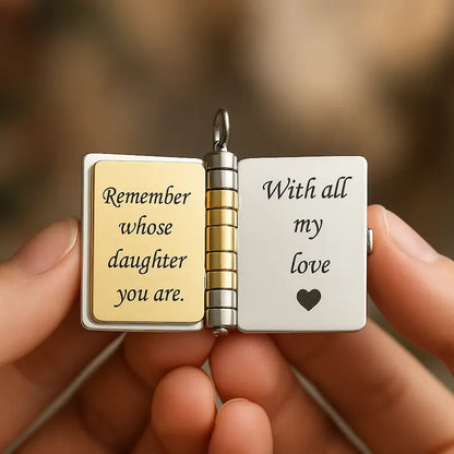 Book of Love Necklace - Gift for Daughter