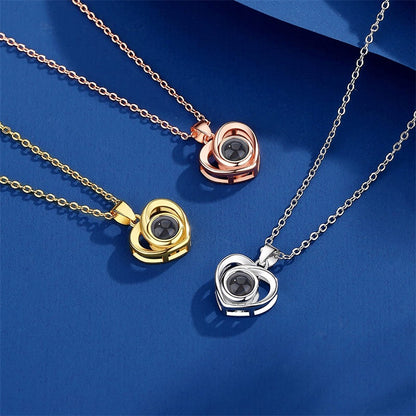 Levavenci Memory Jewel: Premium-Grade S925 Sterling Silver Personalized Necklace - Levavenci -
