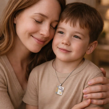 Book of Love Necklace – Gift for Son